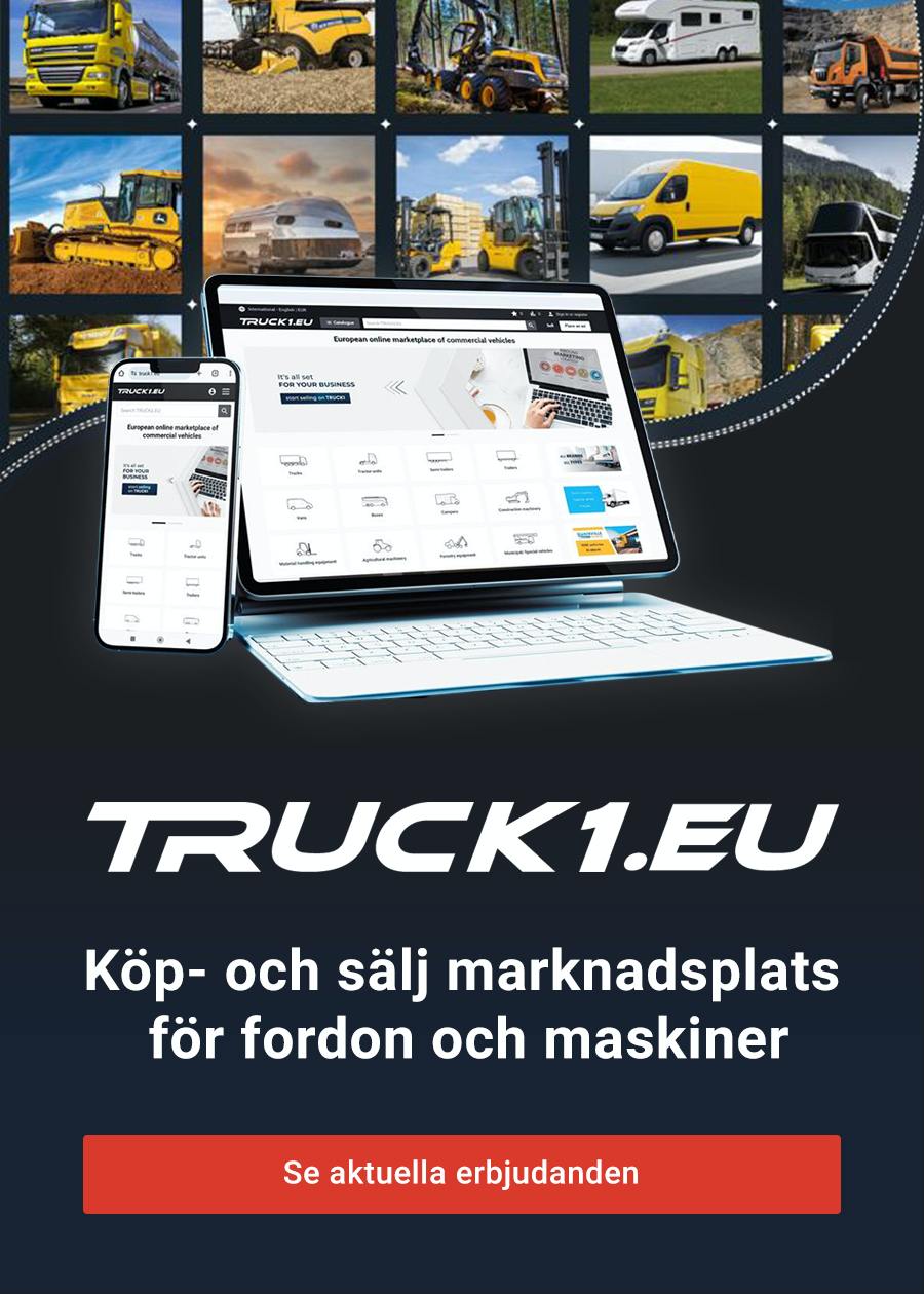 Marknadsplats för köp & sälj av för tunga fordon, maskiner och utrustning