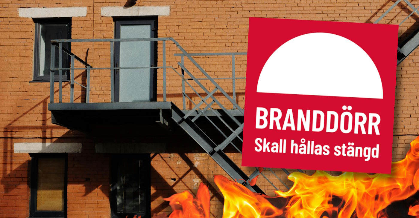 brandklassad dörr ei60