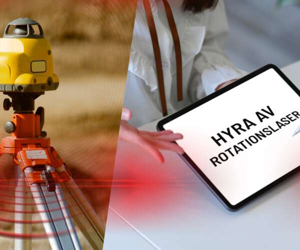 hyra rotationslaser