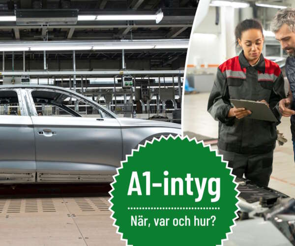 när behövs A1-intyg