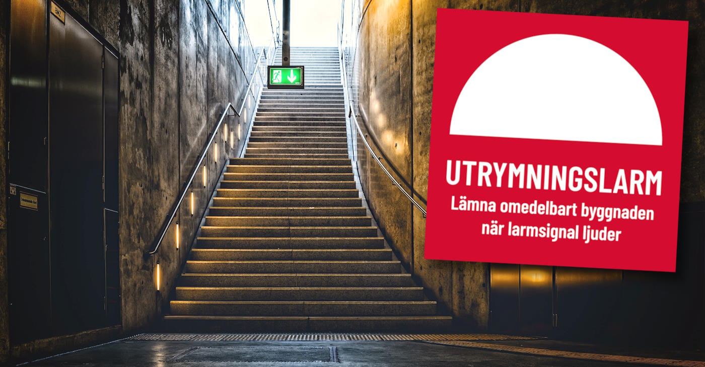 utrymningsvägar krav bredd